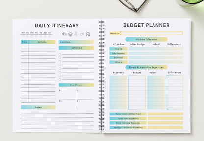 Travel Planner DIGITAL DOWNLOAD