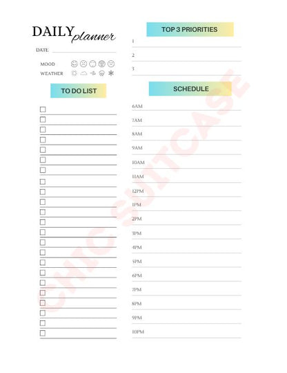 Travel Planner DIGITAL DOWNLOAD